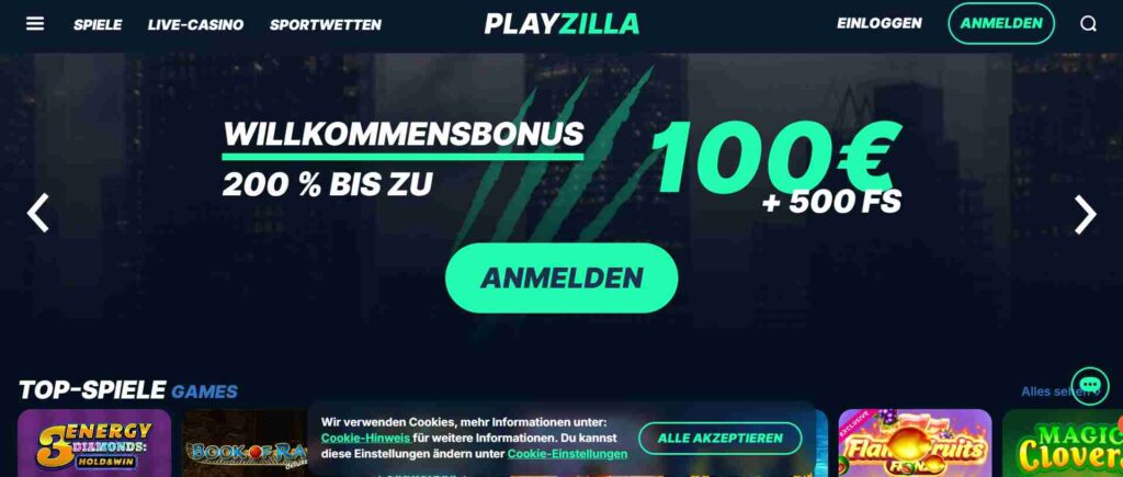 playzilla casino main