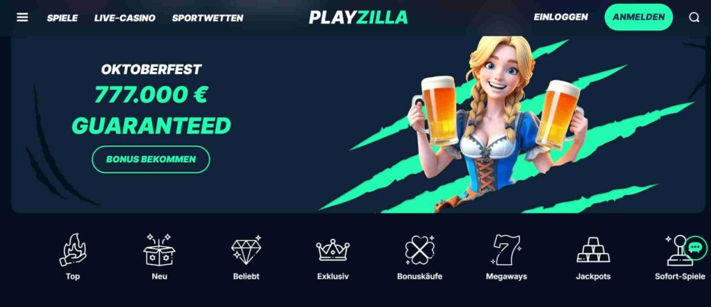 playzilla casino oktoberfest